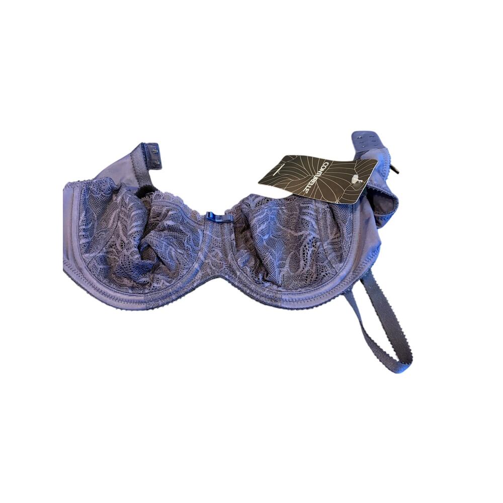 Conturelle Endless Garden wired bra-Deep ocean- size 34C-NWT